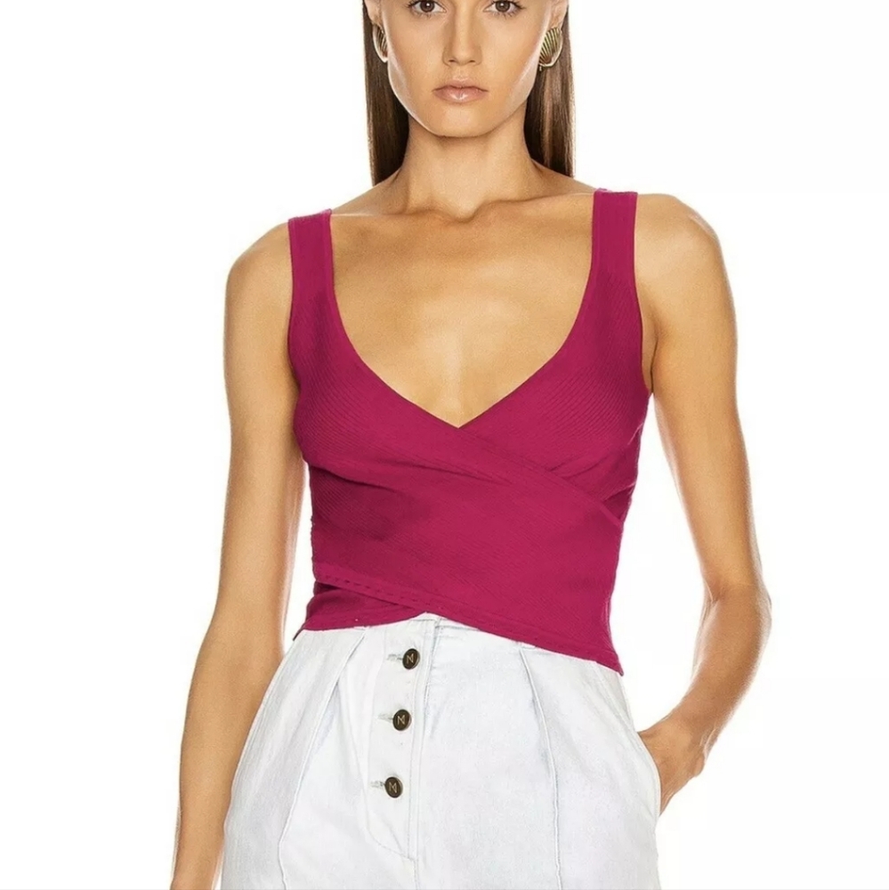 Jonathan Simkhai Rib Wrap Tank